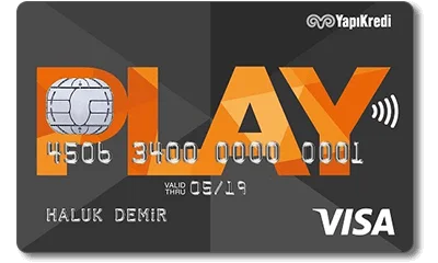 Yapı Kredi Play kredi kartı