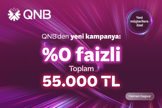 Şubeye gitmenize gerek kalmadan QNB'li olmak artık çok kolay!