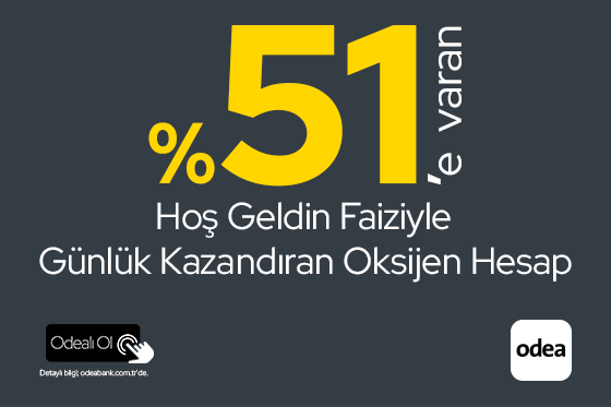 Yeni TL mevduatınıza %51'e varan faiz oranı fırsatı!