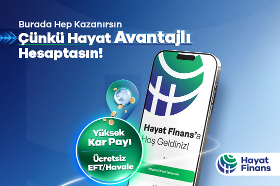 Her Zaman, Herkese Yüksek Kâr Paylaşım Oranı! Her Zaman, Herkese Yüksek Kâr Paylaşım Oranı!