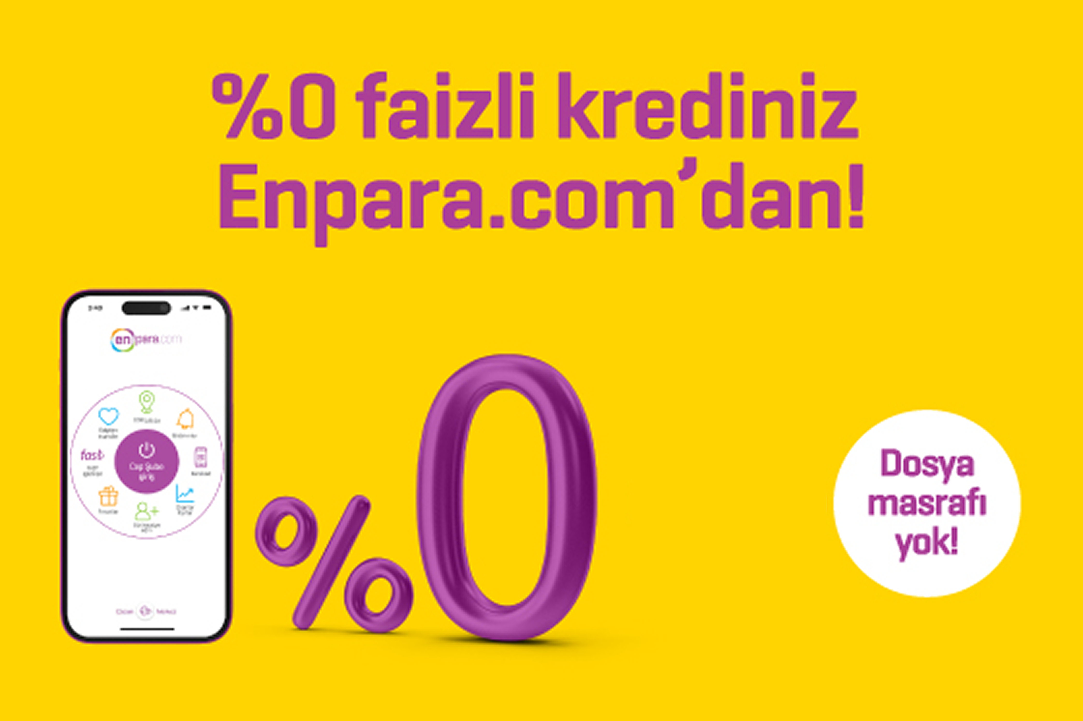 Yeni Enparalılara Özel %0 Faiz Oranı ile 60.000 TL'ye Varan Kredi! Yeni Enparalılara Özel %0 Faiz Oranı ile 60.000 TL'ye Varan Kredi!