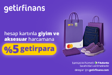hesap kartınla giyim ve aksesuar harcamana %5 getirpara hesap kartınla giyim ve aksesuar harcamana %5 getirpara